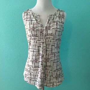 WHBM Sleeveless Blouse - size xs